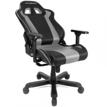 Кресло игровое DXRacer King Black-grey Фото 4