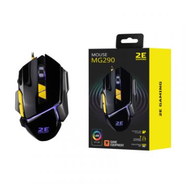 Мышка 2E Gaming MG290 LED USB Black Фото 2