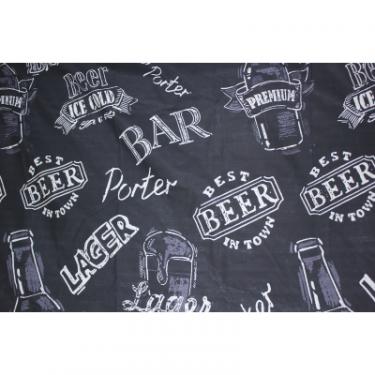 Постельное белье MirSon Бязь 17-0510 Beer Bar blac King Size Фото 4