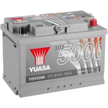 Аккумулятор автомобильный Yuasa 12V 80Ah Silver High Performance Battery Фото