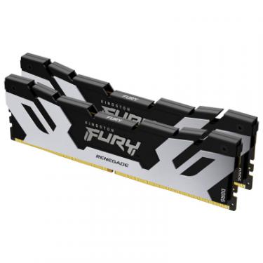 Модуль памяти для компьютера Kingston Fury (ex.HyperX) DDR5 32GB (2x16GB) 6400 MHz FURY Renegade Silver Фото 1