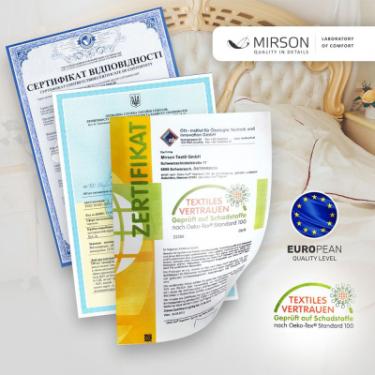 Простынь MirSon Сатин Premium 22-1267 Tropics 240x260 см Фото 7