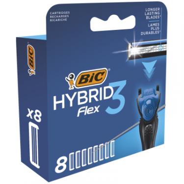 Сменные кассеты Bic Flex 3 Hybrid 8 шт. Фото 1