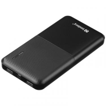 Батарея универсальная Sandberg 10000mAh, Saver, USB-C, Micro-USB, output: USB-A*2 Фото