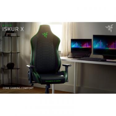 Кресло игровое Razer Iskur X Green XL Фото 7