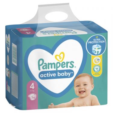 Подгузники Pampers Active Baby Maxi Розмір 4 (9-14 кг) 76 шт Фото 2