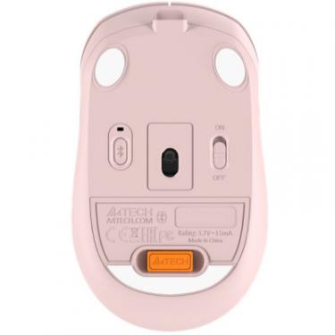 Мышка A4Tech FB10C Wireless/Bluetooth Pink Фото 9