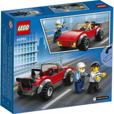 Конструктор LEGO City Переслідування автомобіля на поліцейському мо Фото 5
