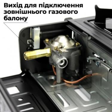 Портативная газовая плитка Happy Home BDZ-155-A Dual Фото 4