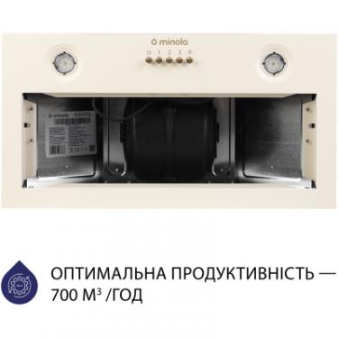Вытяжка кухонная Minola HBI 5204 IV 700 LED Фото 2