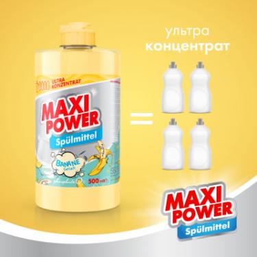 Средство для ручного мытья посуды Maxi Power Банан 500 мл Фото 2
