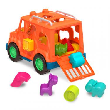 Развивающая игрушка Battat сортер - Вантажівка Сафарі (колір море) Фото 1