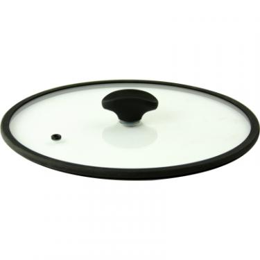 Крышка для посуды TVS Glass/Silicon 28 см Фото