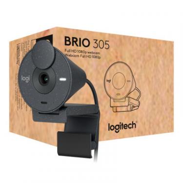 Веб-камера Logitech Brio 305 FHD for Business Graphite Фото 4