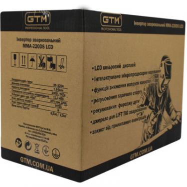 Сварочный аппарат GTM MMA-220DS LCD Фото 5