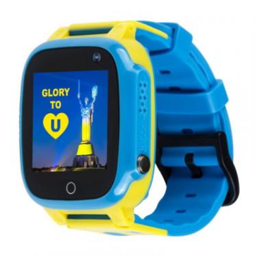 Смарт-часы Amigo GO008 GLORY GPS WIFI Blue-Yellow Фото 1