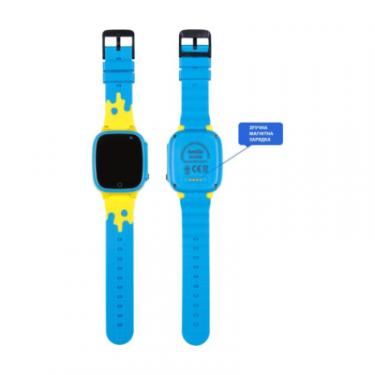 Смарт-часы Amigo GO008 GLORY GPS WIFI Blue-Yellow Фото 4