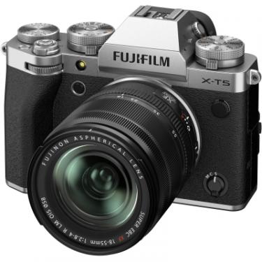 Цифровой фотоаппарат Fujifilm X-T5 + XF 18-55mm F2.8-4 Kit Silver Фото 3
