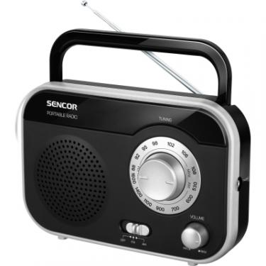 Портативный радиоприемник Sencor SRD 210 Black/Silver Фото