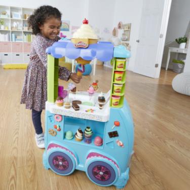 Набор для творчества Hasbro Play-Doh Мега набір машинка з морозивом Фото 8