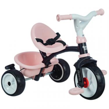 Детский велосипед Smoby Бебі Драйвер з козирком і багажником Рожевий Фото 2
