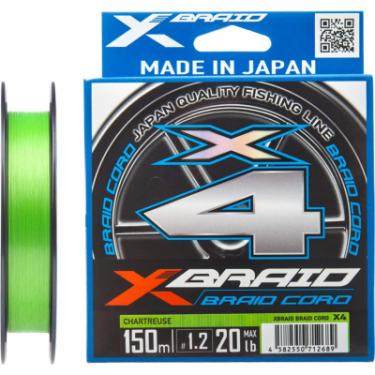 Шнур YGK X-Braid Braid Cord X4 150m 0.4/0.104mm 8lb/3.6kg Фото