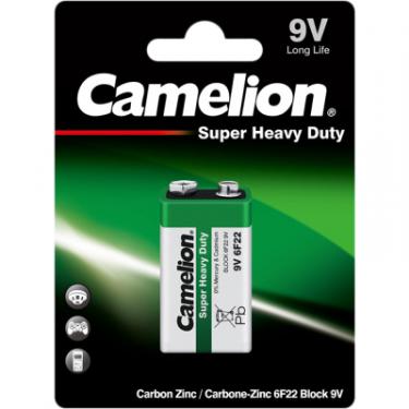Батарейка Camelion Крона 6F22 9V Super Heavy Duty Green * 1 Фото 1