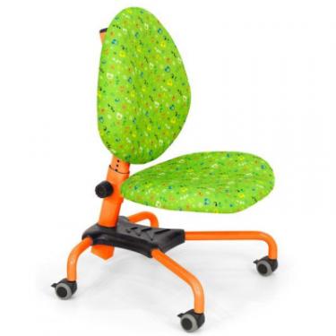 Детское кресло Pondi Эрго Ноты Зелено-оранжевое Фото