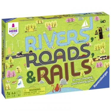 Настольная игра Ravensburger Річки, дороги та рейки (Rivers, RoadsRails) Фото 1