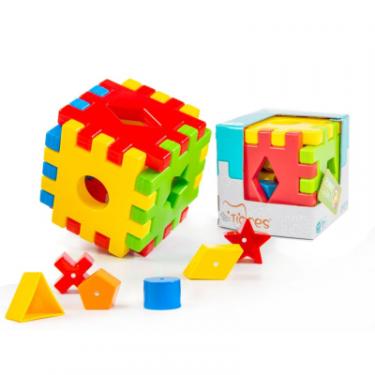 Развивающая игрушка Tigres Чарівний куб 12 елементів в коробці Фото 1