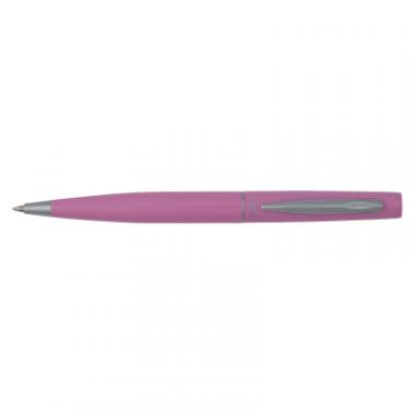 Ручка шариковая Regal Рожева 0.7 мм Синій корпус у футлярі Фото