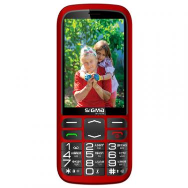 Мобильный телефон Sigma Comfort 50 Optima Type-C Red Фото 1