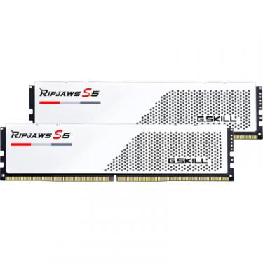 Модуль памяти для компьютера G.Skill DDR5 32GB (2x16GB) 6000 MHz Ripjaws S5 White Фото