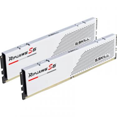 Модуль памяти для компьютера G.Skill DDR5 32GB (2x16GB) 6000 MHz Ripjaws S5 White Фото 1