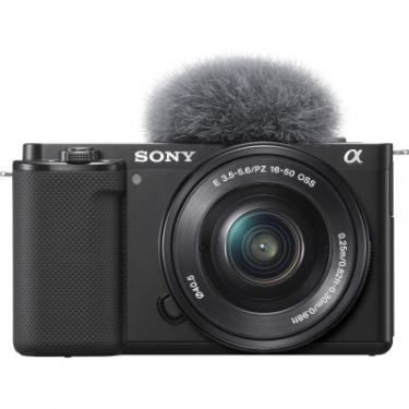 Цифровой фотоаппарат Sony Alpha ZV-E10 kit 16-50mm Black Фото