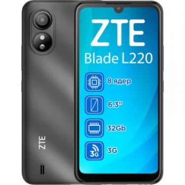 Мобильный телефон ZTE Blade L220 1/32GB Black Фото