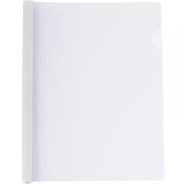 Папка-скоросшиватель Economix А4 з планкою-затиском 10 мм (2-65 аркушів), біла Фото