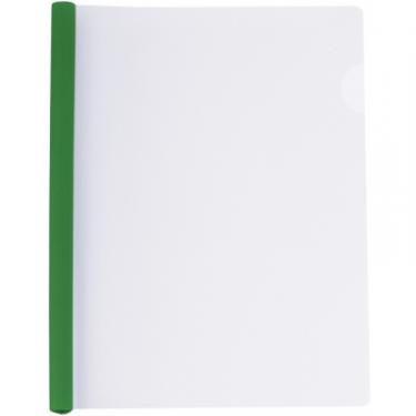 Папка-скоросшиватель Economix А4 з планкою-затиском 15 мм (2-95 аркушів), зелена Фото