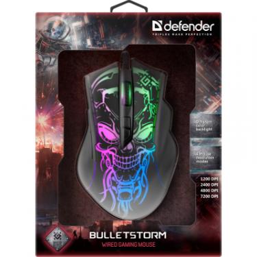 Мышка Defender Bulletstorm GM-928 USB Black Фото 5