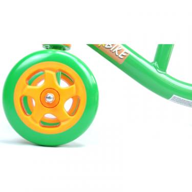 Беговел Bimbo Bike зелено-помаранчевий 14.5" Фото 6