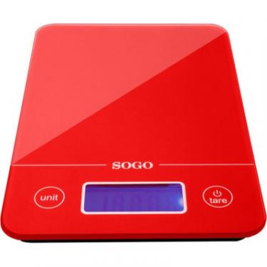 Весы кухонные SOGO BAC-SS-3961-R Фото 2