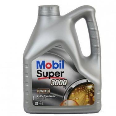 Моторное масло Mobil Super 3000 5w40 4л Фото