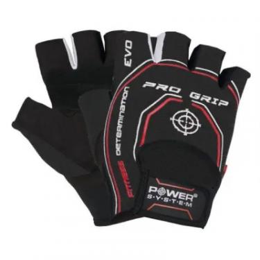 Перчатки для фитнеса Power System Pro Grip EVO PS-2250E Black S Фото