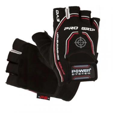 Перчатки для фитнеса Power System Pro Grip EVO PS-2250E Black S Фото 1