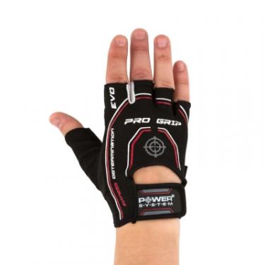 Перчатки для фитнеса Power System Pro Grip EVO PS-2250E Black S Фото 3