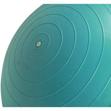 Мяч для фитнеса PowerPlay 4003 65см Зелений + помпа Фото 2