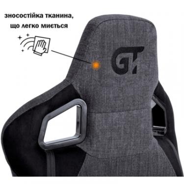 Кресло игровое GT Racer X-8005 Dark Gray/Black Suede Фото 4