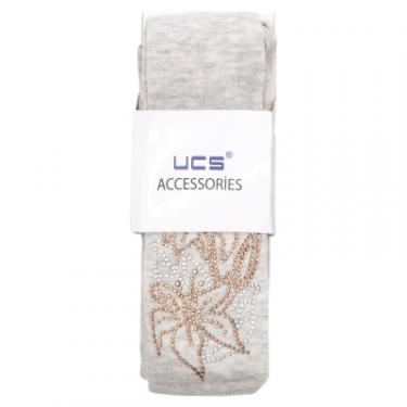 Колготки UCS Socks с цветами из страз Фото 1