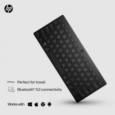 Клавиатура HP 350 Compact Multi-Device Bluetooth UA Black Фото 1