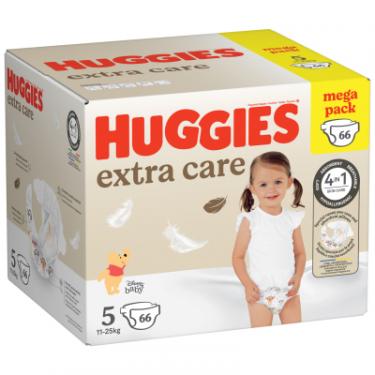 Подгузники Huggies Extra Care Size Розмір 5 (11-25 кг) 66 шт Фото 1